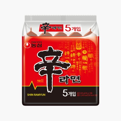 [실온]신라면(120g*5), 1개