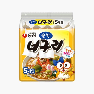 [실온]순한너구리(120g*5), 1개