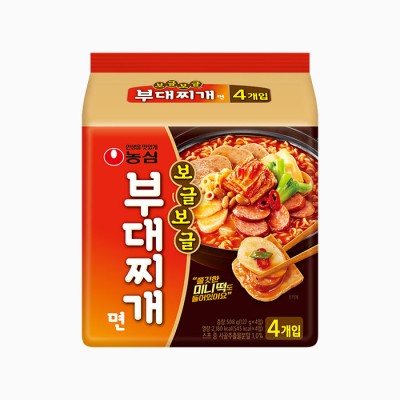 [실온]보글보글부대찌개면(127g*4), 1개