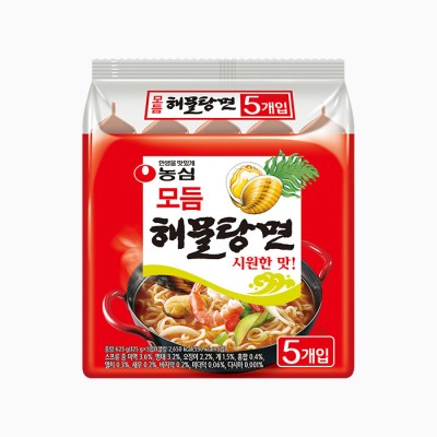 [실온]모듬해물탕면(125g*5), 1개