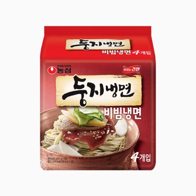 [실온]둥지냉면 비빔냉면(162g*4), 1개