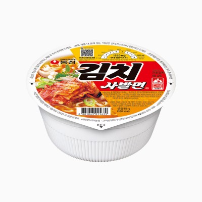 [실온]김치사발면(86g*1), 1개