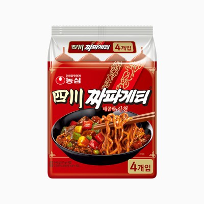 [실온]사천짜파게티(137g*4), 1개