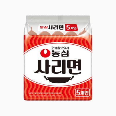 [실온]농심사리면(110g*5), 1개