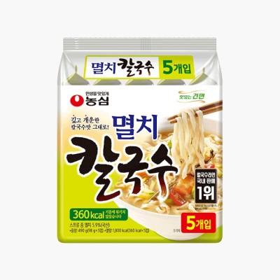 [실온]멸치칼국수(98g*5), 1개