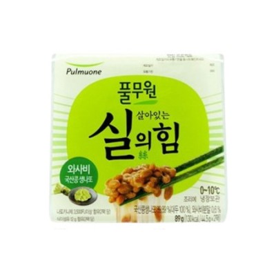 [저온]풀무원 와사비 생나또, 356g, 1개