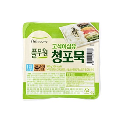 [저온]풀무원 고식이섬유 청포묵 300g, 1개