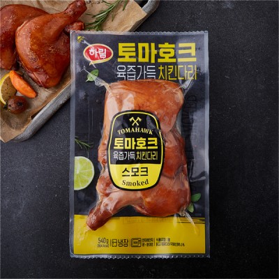 [하림] 토마호크 치킨다리 스모크 540g, 1개