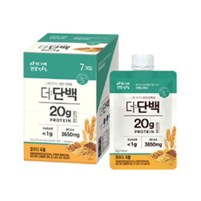 더단백 파우더 곡물 다이어트쉐이크 7p 32g, 1box