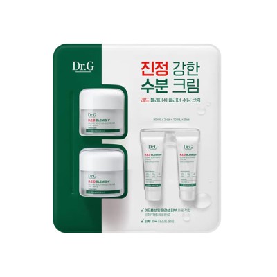 [실온] 코스트코_Dr.G 레드 블레미쉬 클리어 수딩크림 50x2 + 10x2, 1set