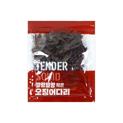 [실온] 꼬마오징어 말랑말랑 작은 오징어다리 150g, 1개