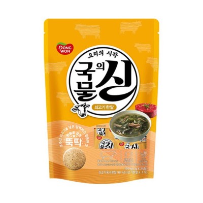 동원 국물의 신 쇠고기한알 100g, 1개