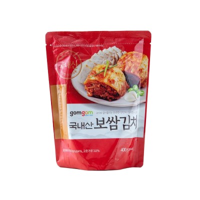 곰곰 국내산 보쌈 김치, 400g, 1개