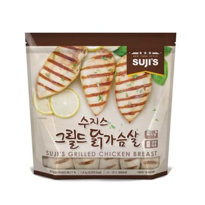 [저온] 코스트코_ 수지스 그릴드 닭가슴살 1.8kg, 1개