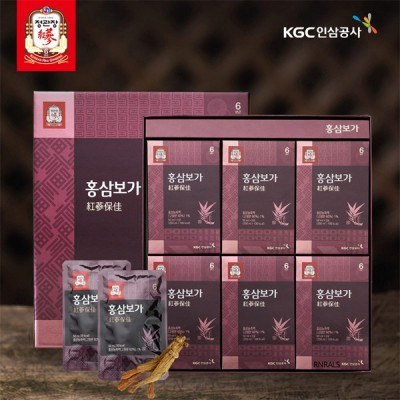 [선물세트_정관장] [주문마감 01/17(금), 현지배송 01/25(토)] 정관장 홍삼보가 50ml*30포