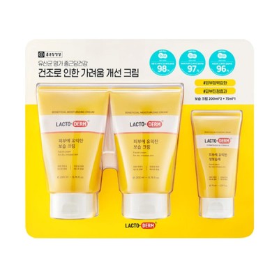 [실온] 코스트코_종근당 락토덤 생보습제 크림 200ml X 2 + 75ml