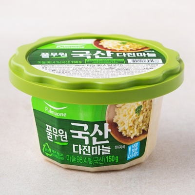 [저온] 풀무원 다진마늘 용기 150g, 1개