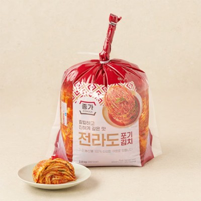 종가 시원깔끔 포기김치 2.8kg