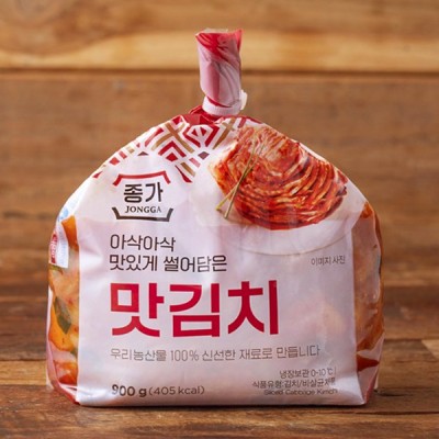 종가 아삭아삭 맛있게 썰어담은 맛김치, 900g