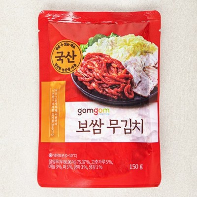 곰곰 보쌈 무김치 150g, 1개