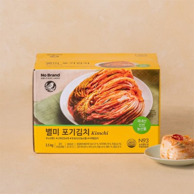 노브랜드 별미포기김치3.5kg