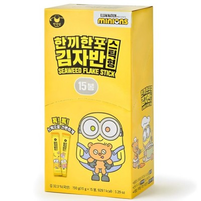 [실온]만전김 미니언즈 한끼한포 스틱 김자반, 150g, 1개