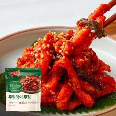 [저온]비비고 무말랭이 무침, 110g, 2개