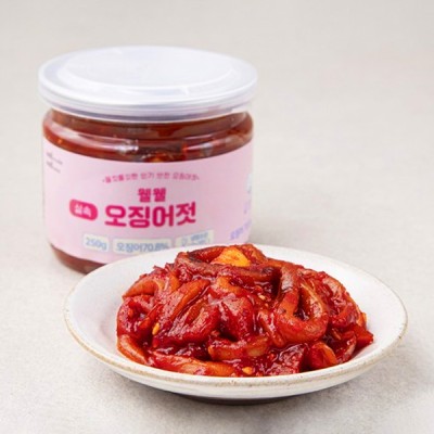 [저온]웰웰 실속 오징어젓, 250g, 1개