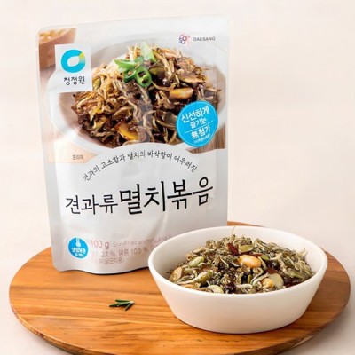 [저온]청정원 견과류 멸치볶음, 100g, 1개