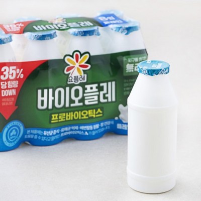 [저온] 요플레 바이오플레 플레인 130ml, 8개입