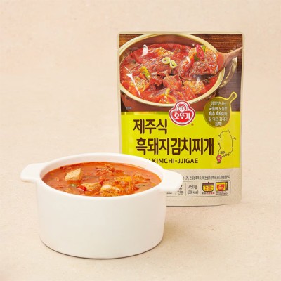 [저온] 오뚜기 제주식 흑돼지김치찌개 450g