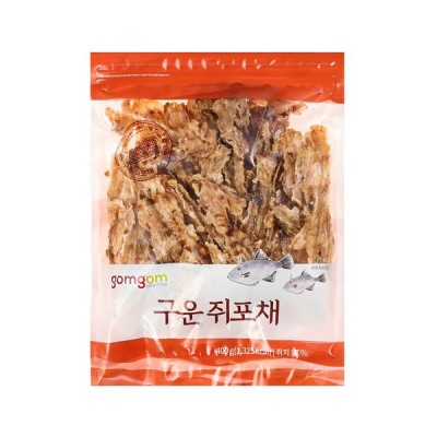 [실온] [곰곰] 구운 쥐포채, 400g, 1개