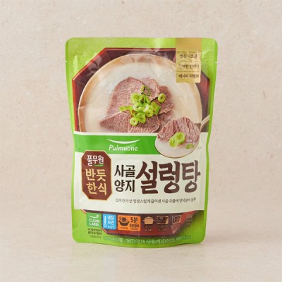 [냉장] 풀무원 반듯한식사골양지설렁탕 500g