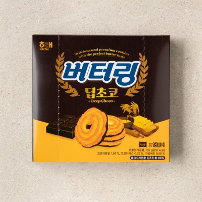 [저온] [해태] 버터링딥초코155g