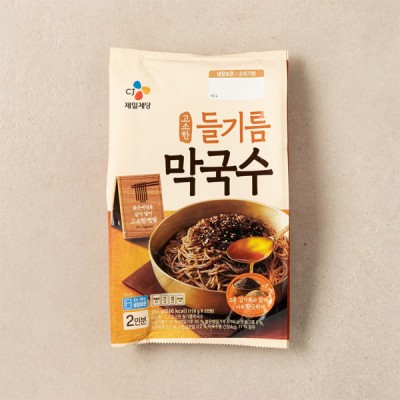 [저온] CJ 고소한들기름막국수 2인 356g