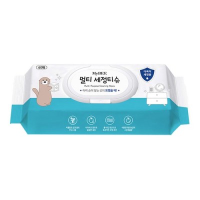 [실온] [국산]마이비 멀티 세정티슈,1개