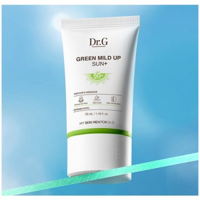 [저온] 닥터지 그린 마일드 업 선 플러스 SPF50+ PA++++, 35ml, 2개