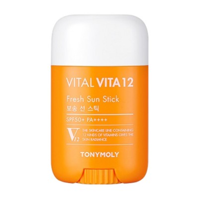 [저온] 토니모리 바이탈 비타12 보송 선스틱 SPF50+ PA++++, 22g, 1개