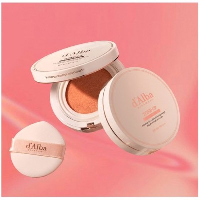[저온] [비건뷰티] 달바 워터풀 톤업 선 쿠션 SPF50+ PA++++, 15g, 1개