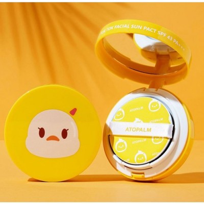 [저온] 아토팜 톡톡 페이셜 선팩트 SPF43 PA+++, 15g, 1개