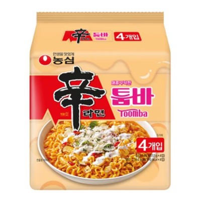 [실온] 농심 신라면툼바 137g*4개