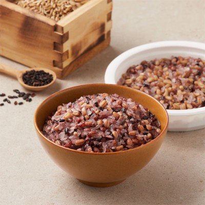 [실온] 햇반 귀리흑미곤약밥 150G, 3개