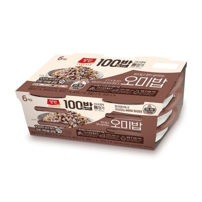 [실온] 양반 동원 양반 100밥 오미밥 130g, 6개