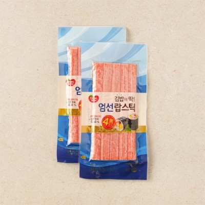 [저온] 동원 엄선 랍스틱 140g, 2개