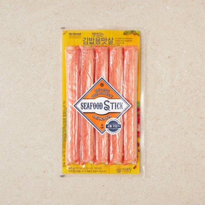 [저온] 노브랜드 맛있는 맛살 165g, 1개