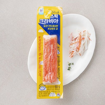 [저온] 대림선 크라비아스틱 맛살 60g, 1개