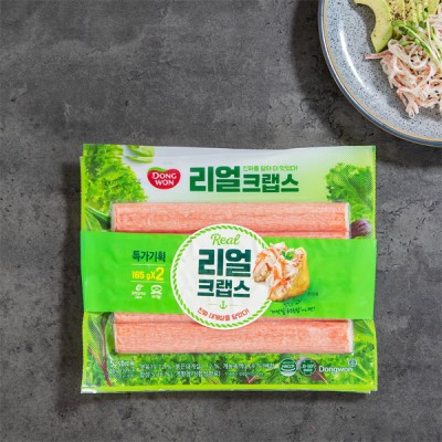 [저온] 동원 리얼 크랩스 330g(165g*2개입)
