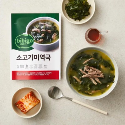 [저온]비비고 소고기 미역국 500g