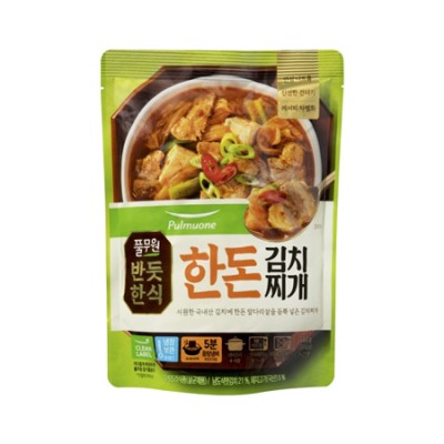 [저온] 풀무원 반듯한식 한돈 김치찌개 460g, 1개