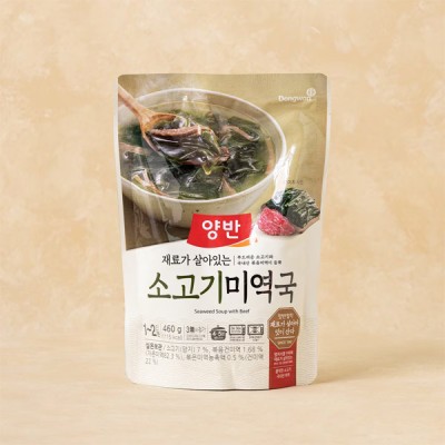 [저온] 동원 양반 소고기미역국 460G